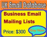 UK Email Marketing Lists