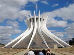 Cathedral of Brasilia  in the capital of Brazil 