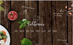 California Restaurant WordPress Theme